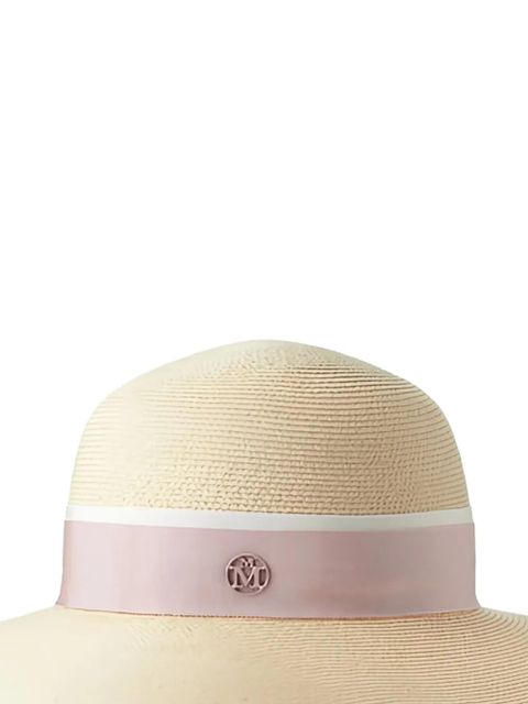 Maison Michel Blanche straw capeline hat - Neutrals - zdjęcie produktu nr 2