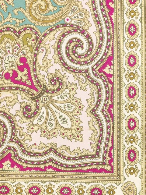 ALEMAIS paisley-patterned silk scarf - Green