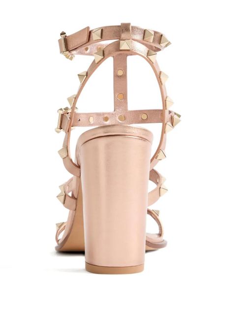 Valentino Garavani 90mm Rockstud straps sandals - Pink