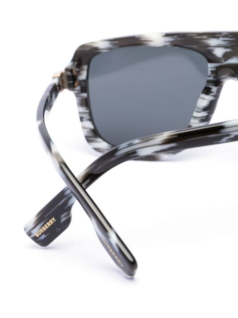 Burberry Eyewear abstract-patterned sunglasses - Black - zdjęcie produktu nr 2