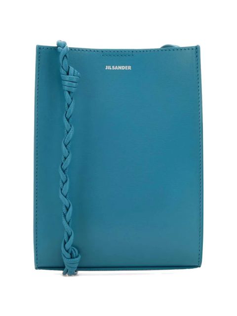 Jil Sander small Tangle braided leather crossbody bag - Blue - zdjęcie produktu nr 2