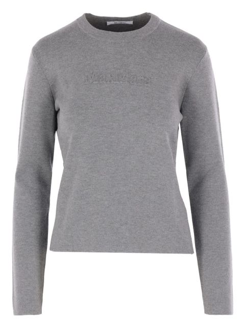 Max Mara logo sweater - Grey - zdjęcie produktu nr 1