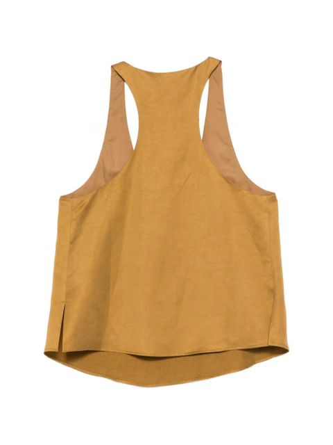 Alysi V-neck racerback top - Brown - zdjęcie produktu nr 2