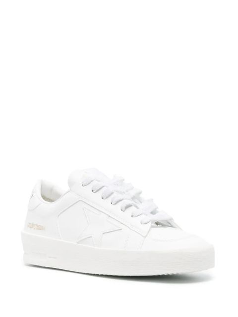 Golden Goose Stardan leather low-top sneakers - White