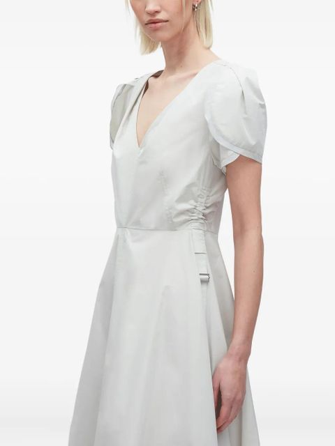 3.1 Phillip Lim puff-sleeve asymmetrical dress - Neutrals