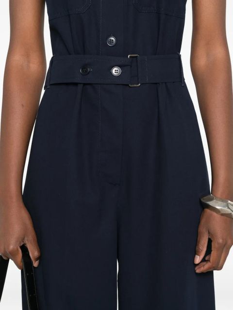 Weekend Max Mara pocket-belted jumpsuit - Blue