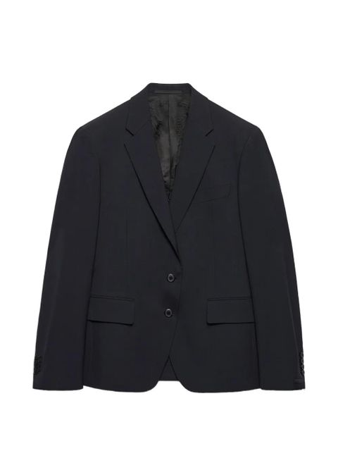 Prada single-breasted wool jacket - Blue - zdjęcie produktu nr 1