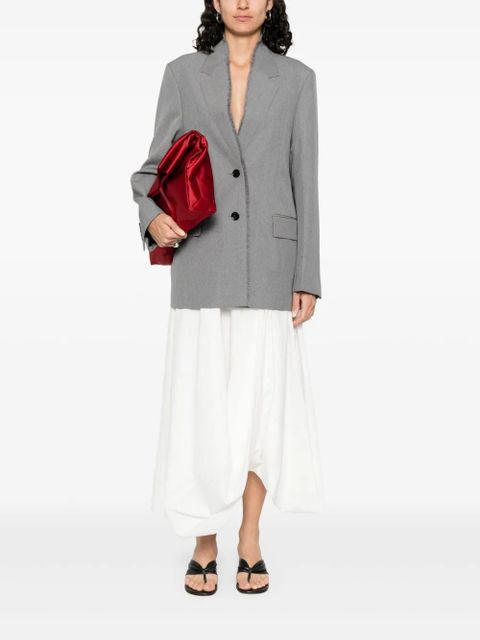 TOTEME wool single-breasted blazer - Grey - zdjęcie produktu nr 2