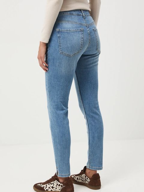 Medicine jeansy damskie kolor niebieski - zdjęcie produktu nr 2