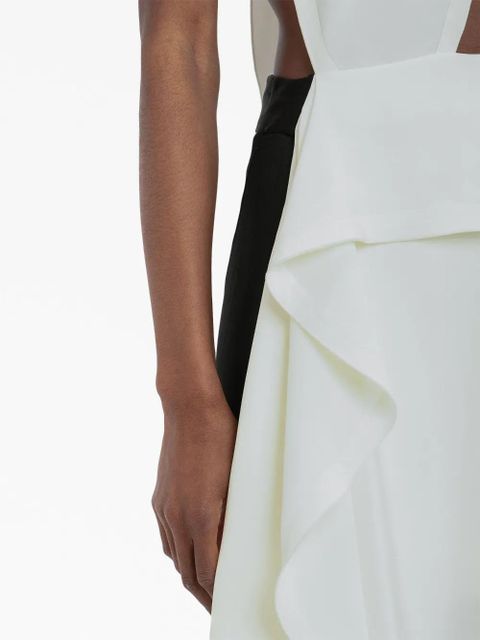 Victoria Beckham Circle Draped dress - White