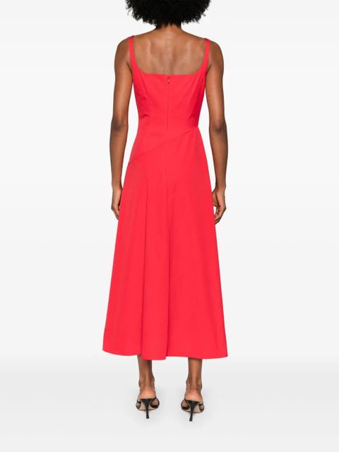 Alexander McQueen asymmetric flared midi dress