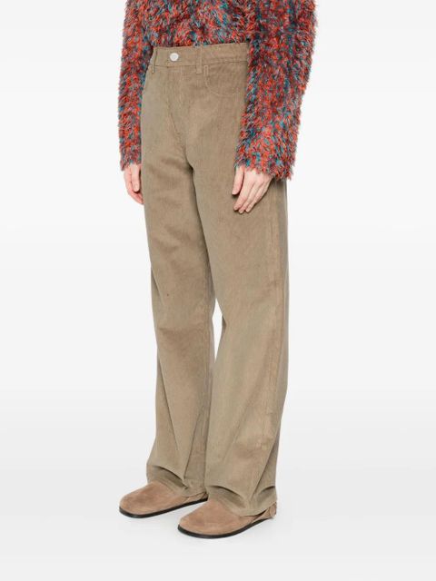 Róhe high-waisted trousers - Neutrals