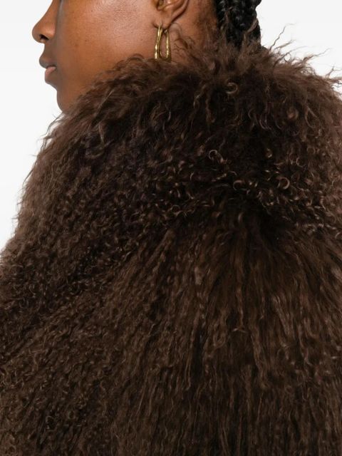 ducie Rochelle shearling jacket - Brown - zdjęcie produktu nr 2