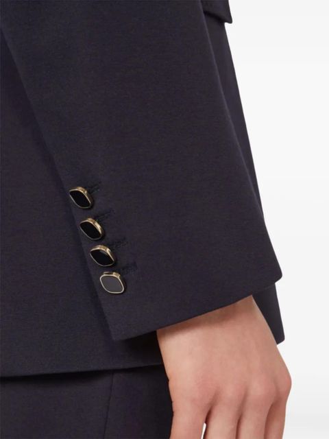 Max Mara double-breasted buttoned jacket - Blue