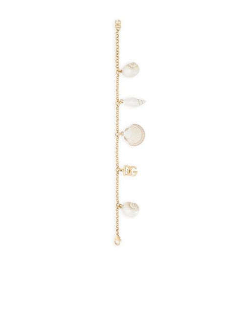 Dolce & Gabbana DG-charm shell bracelet - Gold - zdjęcie produktu nr 2