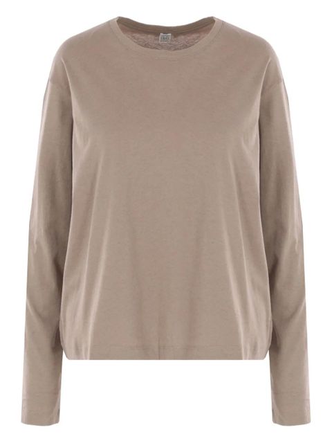 TOTEME long-sleeved T-shirt - Neutrals - zdjęcie produktu nr 1