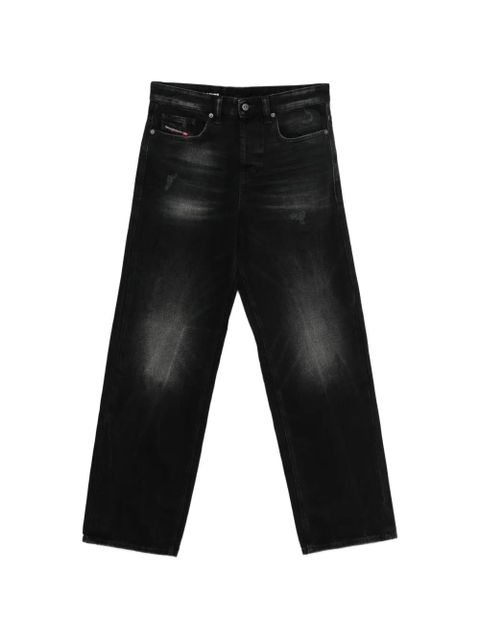 Diesel 2001 D-Macro belt-loop distressed jeans - Black - zdjęcie produktu nr 1