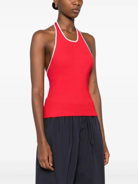 St. Agni halter top - Red