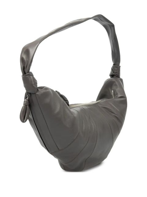 LEMAIRE large Croissant shoulder bag - Grey