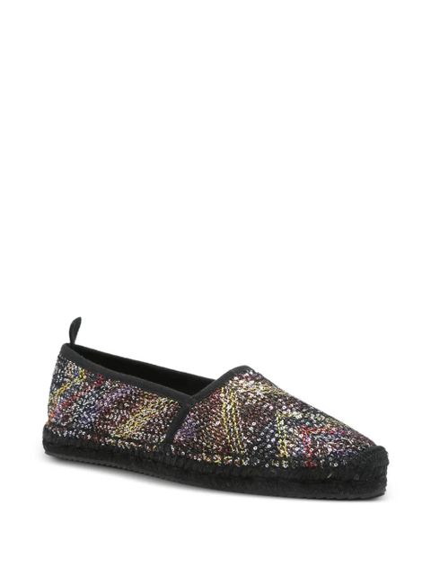 Missoni sequin-embellished espadrilles - Black - zdjęcie produktu nr 2