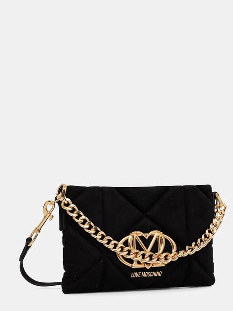 Love Moschino torebka kolor czarny JC4316PP0NKE0000