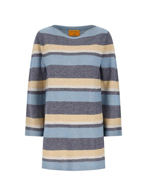 Guest In Residence striped mini dress - Blue - zdjęcie produktu nr 1