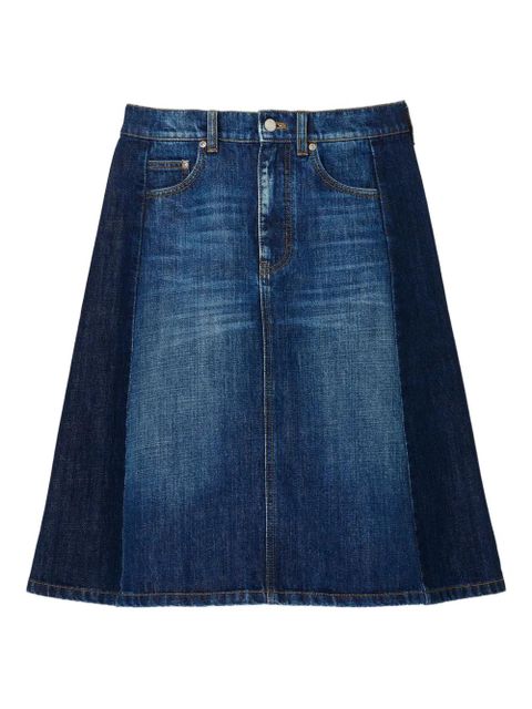 Marc Jacobs two-tone denim skirt - Blue - zdjęcie produktu nr 1