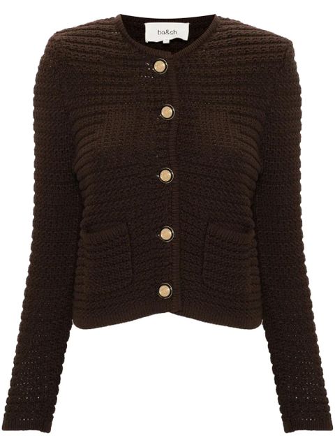 Ba&Sh Gaspard cardigan - Brown - zdjęcie produktu nr 1