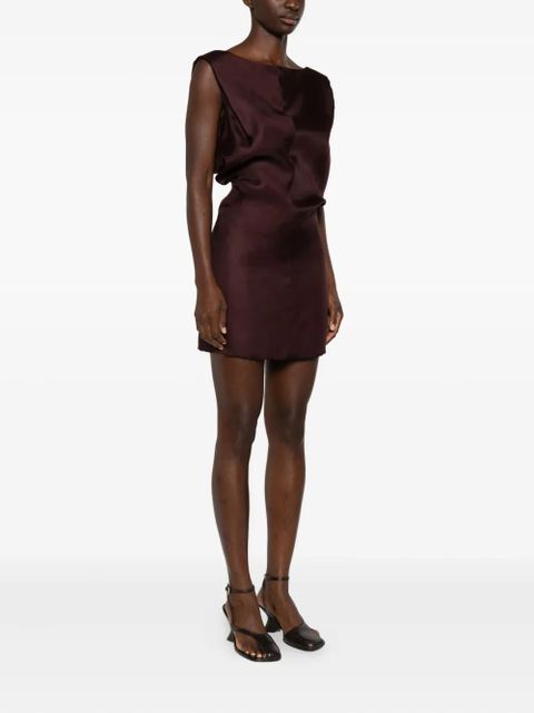 KHAITE Toma mini dress - Red