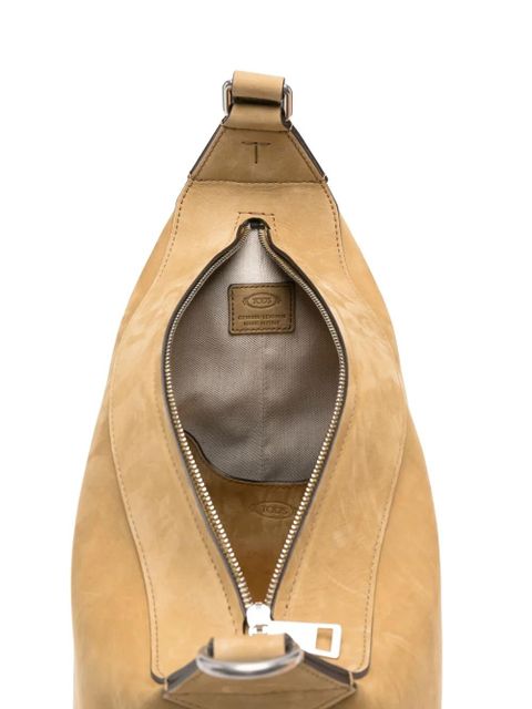 Tod's calfskin shoulder bag - Neutrals