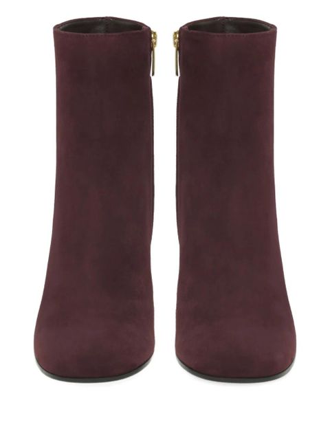 Gianvito Rossi block-heel ankle boots - Red