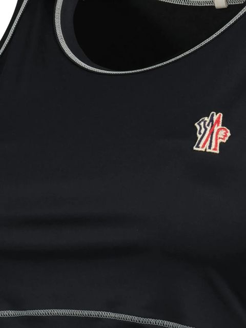Moncler Grenoble logo tank top - Black