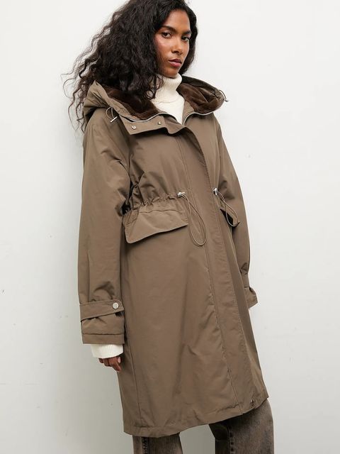 Answear.LAB parka kolor zielony przejściowa - zdjęcie produktu nr 2