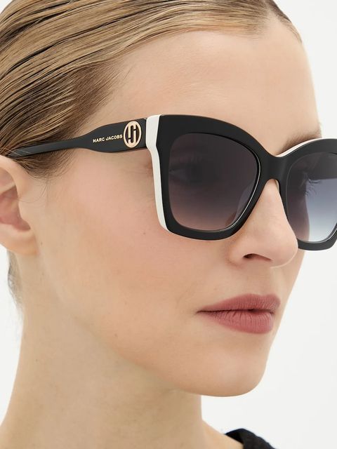Marc Jacobs okulary przeciwsłoneczne damskie kolor czarny MARC 853/S