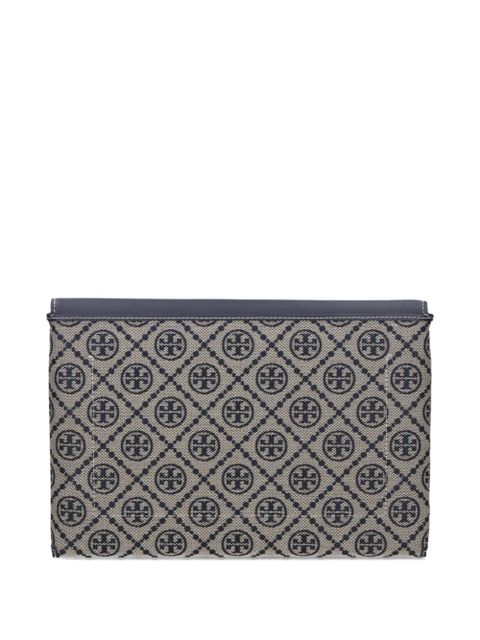 Tory Burch monogram envelope clutch - Blue - zdjęcie produktu nr 2