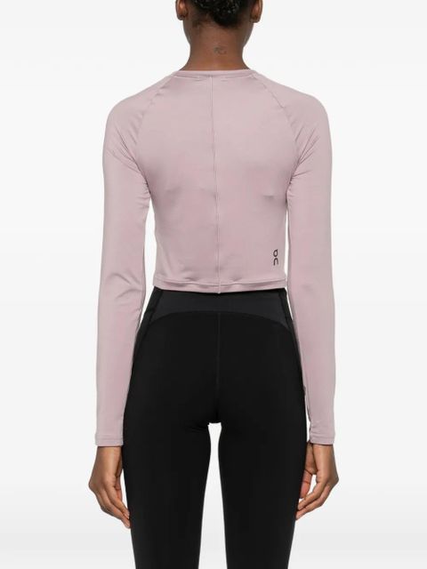 On Running logo-print T-shirt - Pink