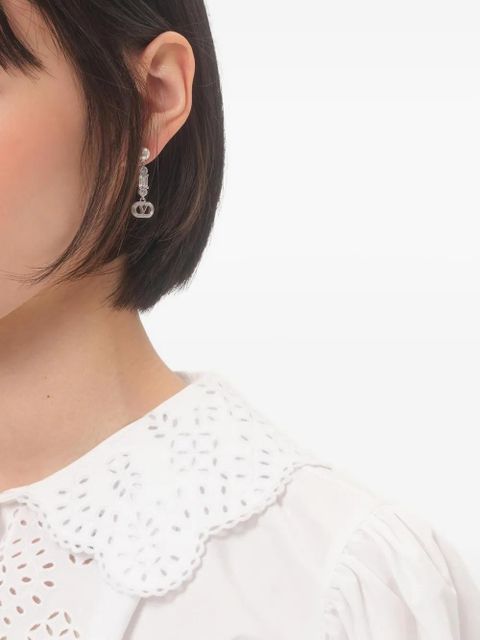 Valentino Garavani Ovalette earrings - Silver