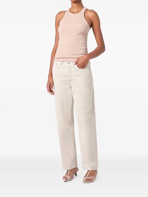 AGOLDE Rayne ribbed tank top - Neutrals - zdjęcie produktu nr 2