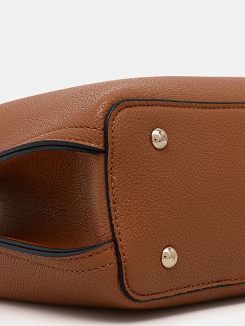 Guess torebka MERIDIAN kolor brązowy HWBG69 74090