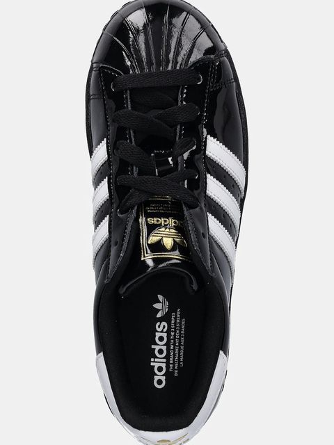 adidas Originals sneakersy skórzane Superstar II W damskie kolor czarny JS4009