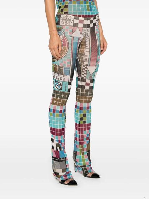 Jean Paul Gaultier Mire palazzo trousers - Blue