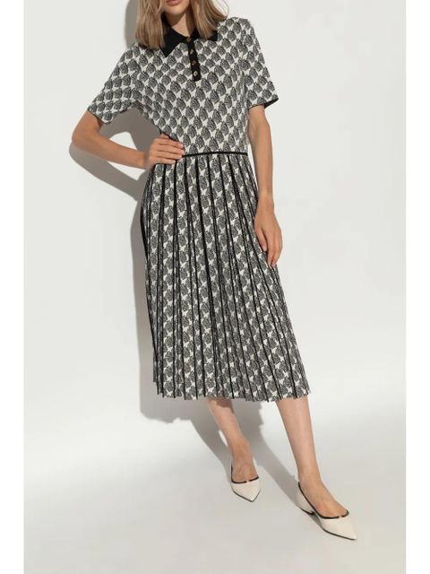 Tory Burch Double T-plaque ballerina shoes - White