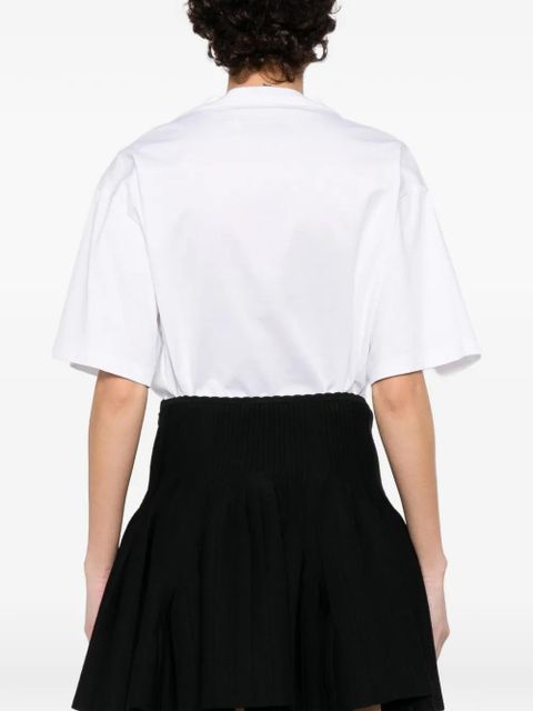 SANDRO ribbed knitted skirt - Black