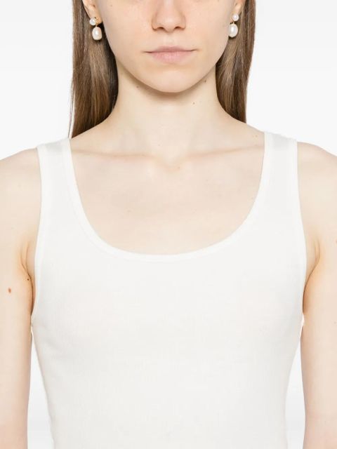 Reformation Olive tank - White