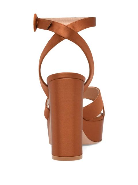 Gianvito Rossi 105mm Sabrina sandals - Brown