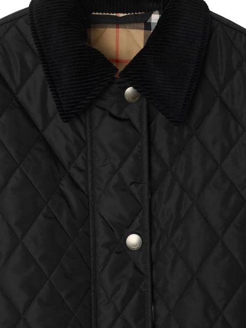 Burberry quilted jacket - Black