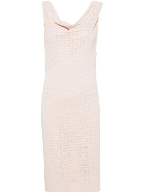 Givenchy 4G-patterned midi dress - Pink - zdjęcie produktu nr 1