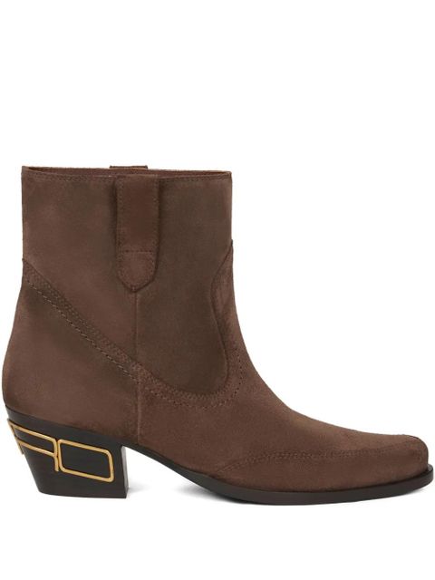ETRO 45mm suede ankle boots - Brown - zdjęcie produktu nr 1