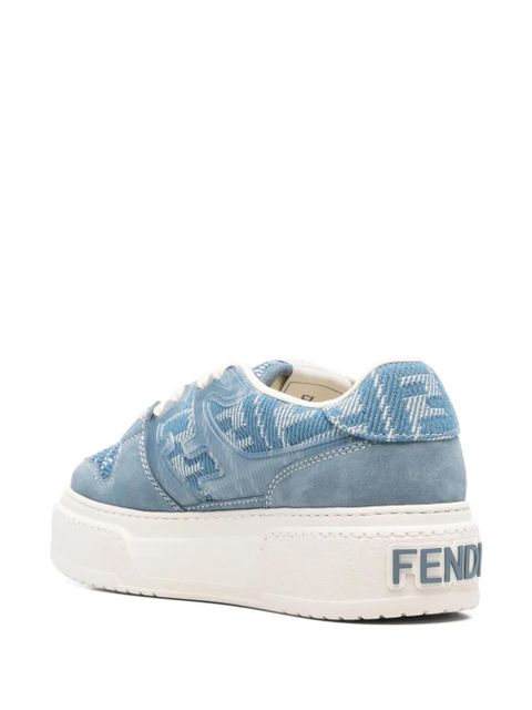 FENDI Match sneakers - Blue
