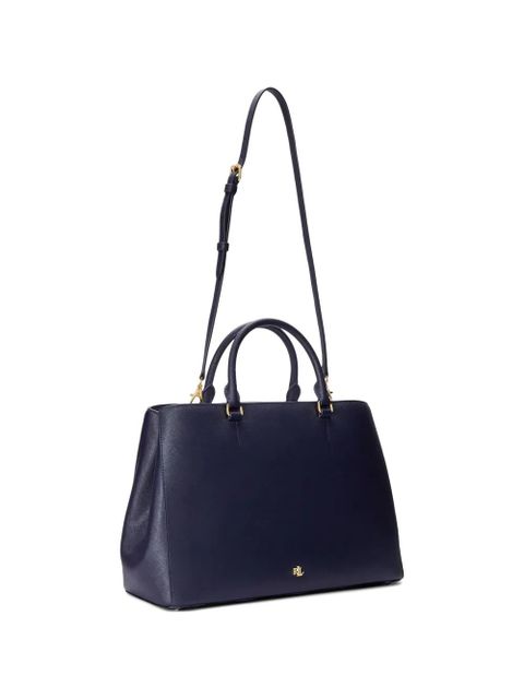 Lauren Ralph Lauren large Hanna leather crossbody bag - Blue - zdjęcie produktu nr 1